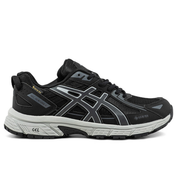 Asics Gel Venture 6 Gore-Tex Black Grey Termo