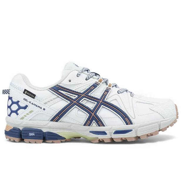 Asics Gel Kahana 8 Gore-Tex Beige Blue Two