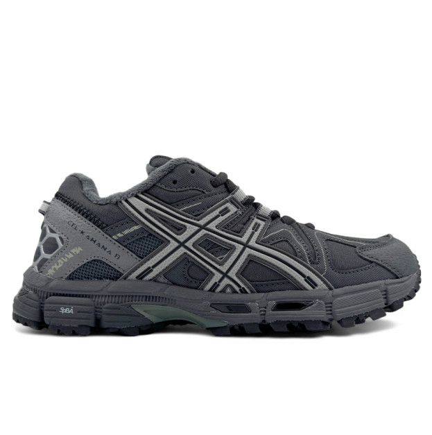 Asics Gel Kahana 8 Black Grey З ФЛІСОМ