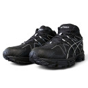 Asics Gel Kahana 8 High Black White Stripes З ХУТРОМ