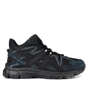 Asics Gel Kahana 8 High Black Grey Suede С МЕХОМ